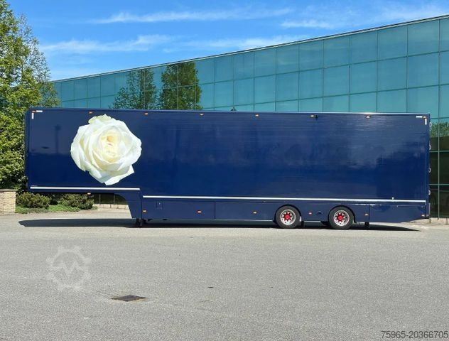 Reefer semitrailer  Draco 2-AS GEERLINGS BLOEMEN VERKOOP THERMO KING