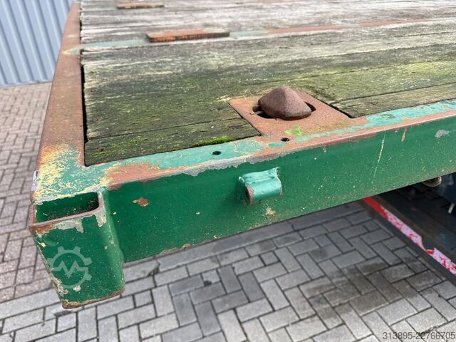Roll-off container NCH NCH Open Flat, Hardhouten Vloer, 685 Cm