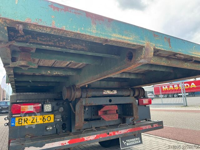 Roll-off container NCH NCH Open Flat, Hardhouten Vloer, 685 Cm