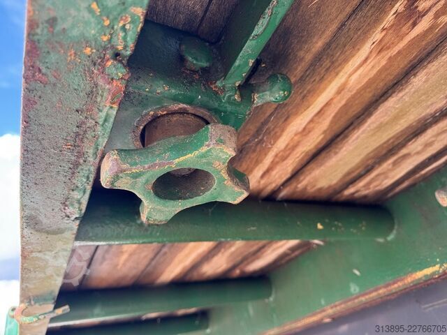 Roll-off container NCH NCH Open Flat, Hardhouten Vloer, 685 Cm