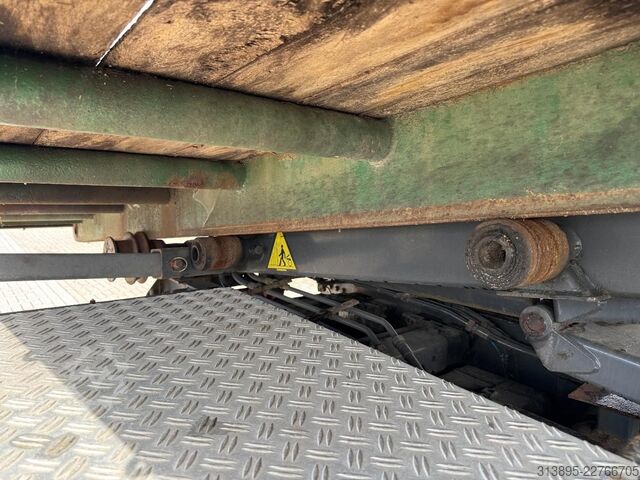 Roll-off container NCH NCH Open Flat, Hardhouten Vloer, 685 Cm