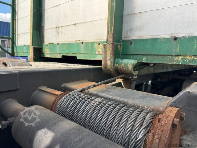 Roll-off container NCH NCH Open Flat, Hardhouten Vloer, 685 Cm