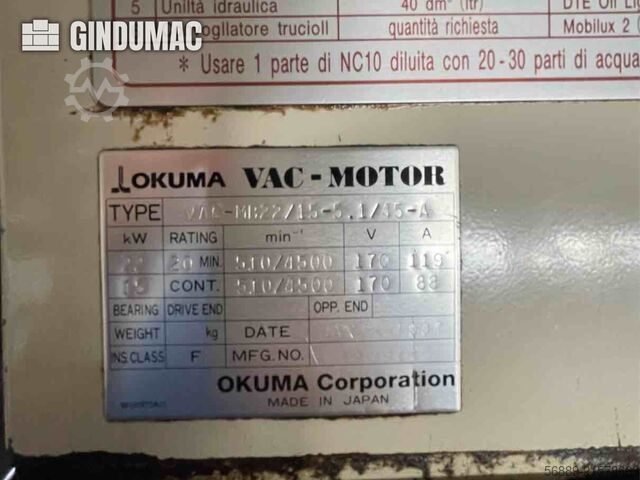 Okuma LB15i-M Okuma LB15i-M