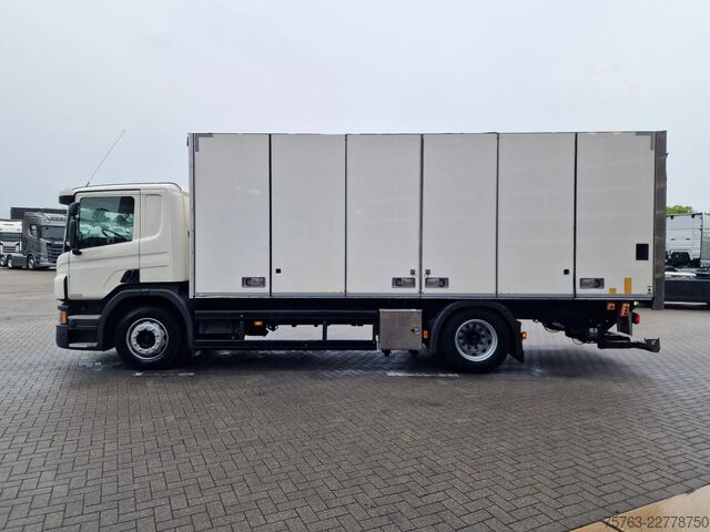 Suitcase Scania P250 4x2 - Box with sidedoors - Zepro loadlift ...