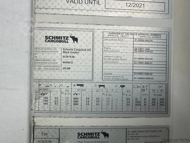 Refrigerated/frozen transport Schmitz Cargobull SKO 24/L CARRIER VECTOR 1550 D/E  / DISCBRAKES ...