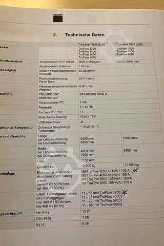 Laserschneidmaschine TRUMPF TruLaser 3030 Lean Edition