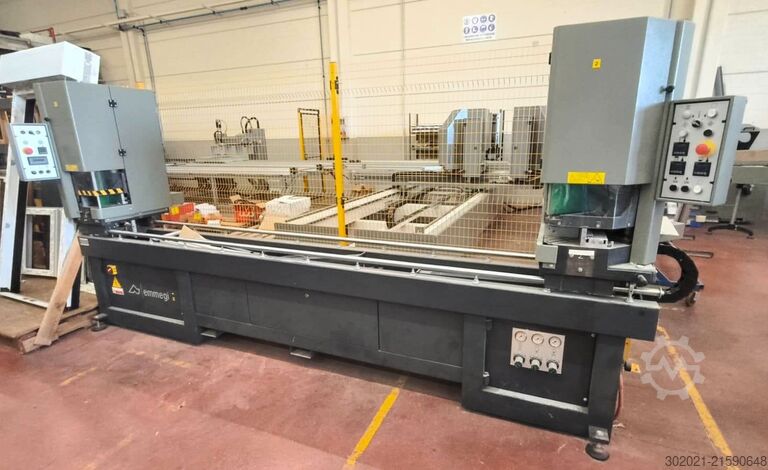 2-head PVC Welding Machine Emmegi Fusion 2LV3440