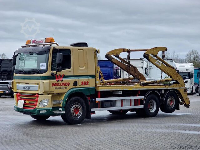 Portal arm system DAF CF 440 6x2*4 - JOAB Skiploader - Euro 6 - Steer...