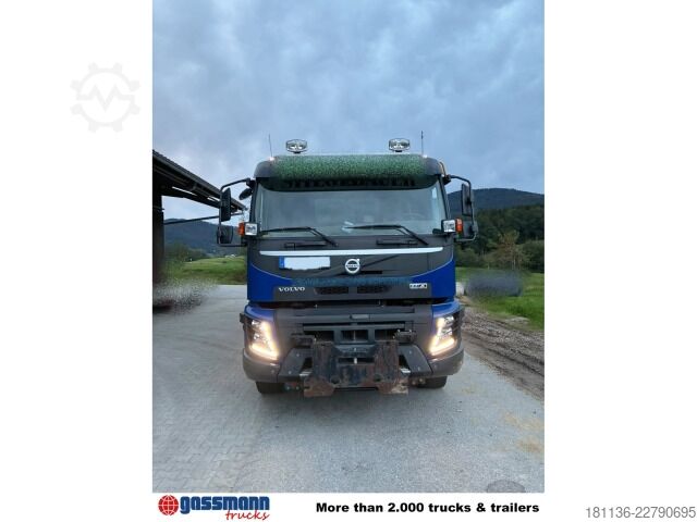 Roll-off tipper truck Volvo FMX 500 6x4, Multlilift Abrollanlage XR 21 S Widi