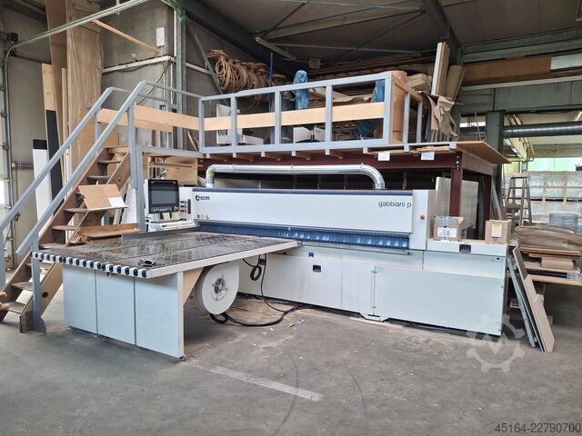 Horizontal panel saw SCM Gabbiani P 80