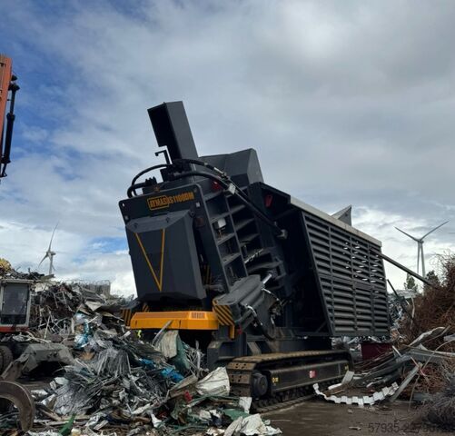 INCLINED SHEAR AYMAS RECYCLING MACHINERY IS1100 DIESEL INCLINED SHEAR