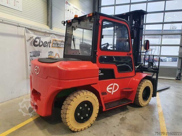 Gabelstapler EP Equipment EFL 702 / 7T / Triplex: 5,40m / ZVG