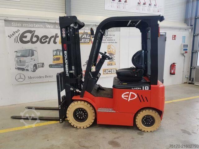 Gabelstapler EP Equipment EFL181 / Triplex: 4,80m / SS / DEMO