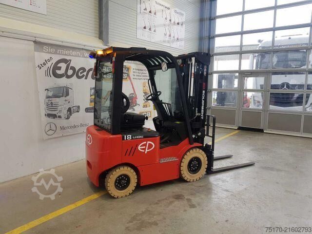 Gabelstapler EP Equipment EFL181 / Triplex: 4,80m / SS / DEMO