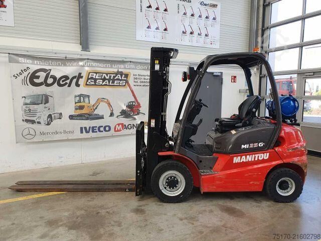 Gabelstapler Manitou MI 25 G / Triplex: 4.70m / nur 1.976h! / SS