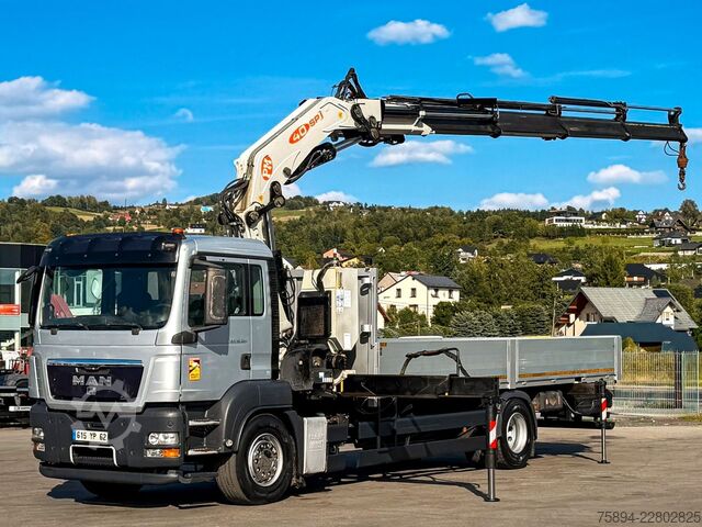 Autokran MAN TGS 18.320 * PRITSCHE 7,10 m * PM 40 KRAN/ FUNK!
