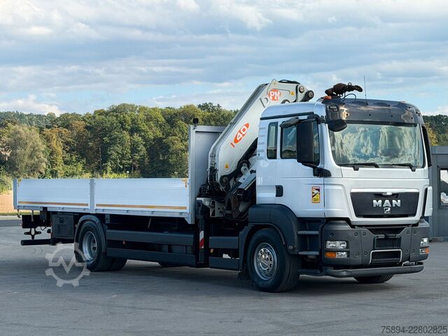 Autokran MAN TGS 18.320 * PRITSCHE 7,10 m * PM 40 KRAN/ FUNK!