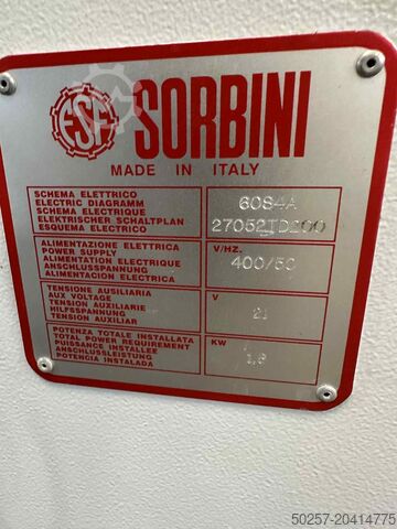 Cleaning / brushing machine SORBINI VS/33-ACT-F