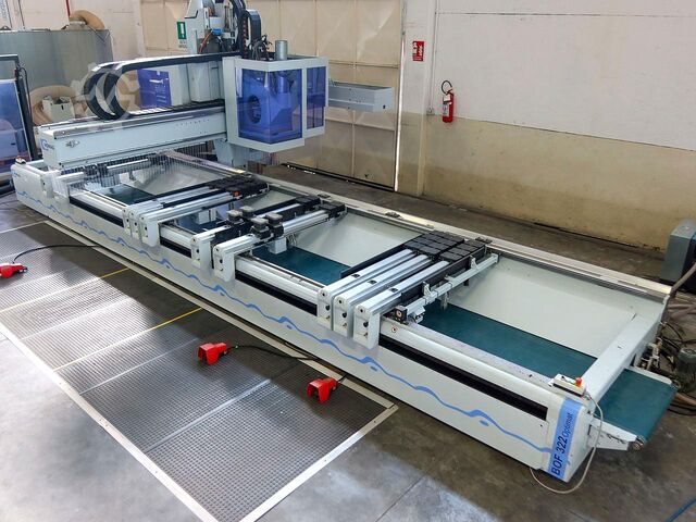 Vertical wood machining center HOMAG BOF 322/60/F/AP PROFILINE