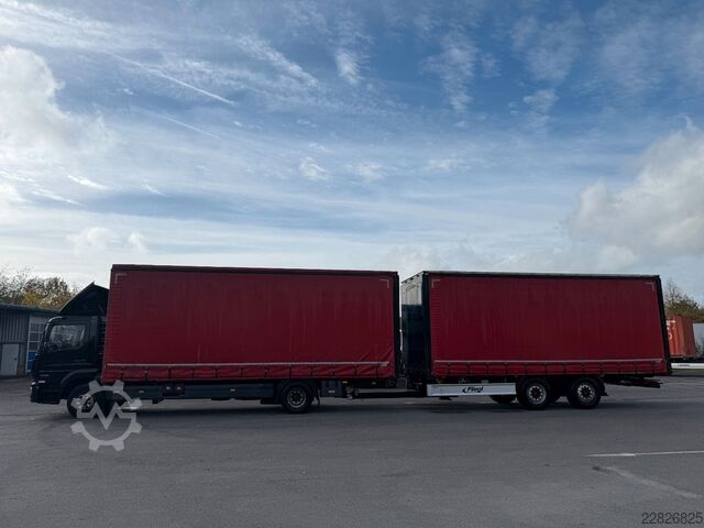 Flatbed truck with tarp MERCEDES-BENZ Atego 3 4x2 1530 EUR6C