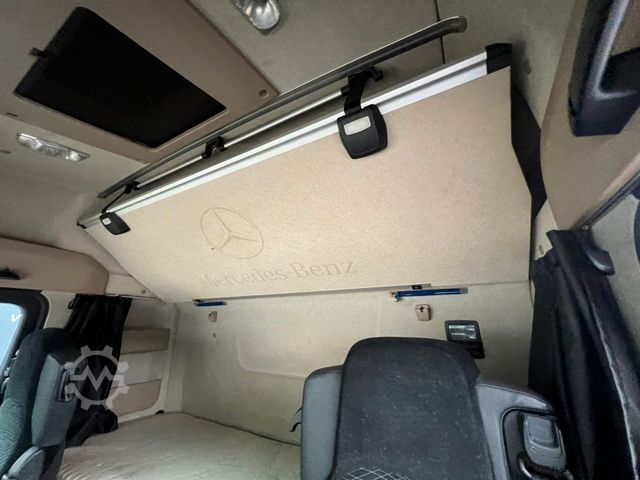 Flatbed truck with tarp MERCEDES-BENZ Actros 1842 EU6Voll-Luft Retarder Jumbo