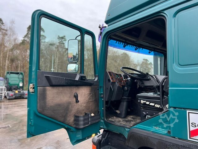 Swap body truck MAN 25.372 BDF Unterflur mit Ladebordwand