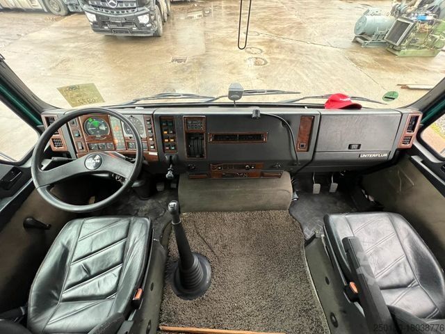 Swap body truck MAN 25.372 BDF Unterflur mit Ladebordwand