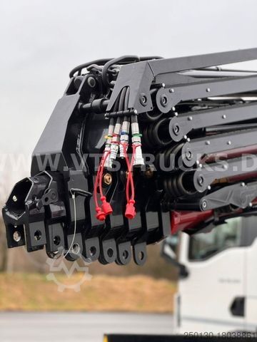 Truck mounted crane MAN TGS 26.520H 4x4 Meiler + HMF 2320 Lenk/Lift
