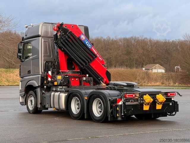 Heavy-duty truck MERCEDES-BENZ Arocs 2653 MP5 6x4 HMF 4020