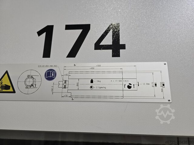 5-Achs-Doppelspindel-Bearbeitungszentrum SW Schwäbische Werkzeugmaschinen BAW08-22