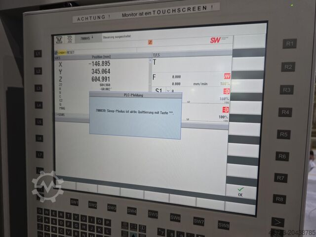 4/5-Achs-Doppelsp. Bearbeitungzentrum SW Schwäbische Werkzeugmaschinen BAW06-22