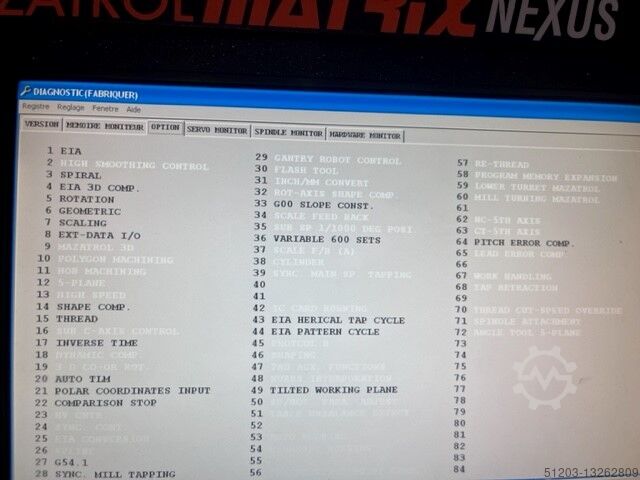 4-ACHSEN-BEARBEITUNGSZENTRUM MAZAK HCN 5000 II