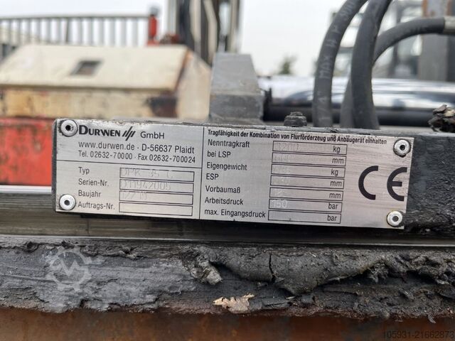 Doppelpalettengabel Durwen DPK35C