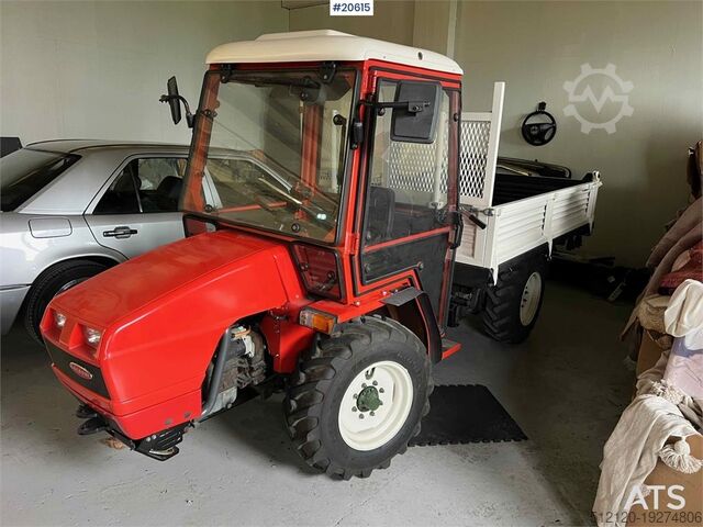 Muldenfahrzeug Goldoni Transcar 33RS 4x4 w/ 3 way tipper and Meredith and