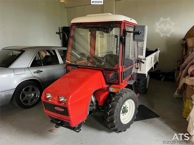 Muldenfahrzeug Goldoni Transcar 33RS 4x4 w/ 3 way tipper and Meredith and