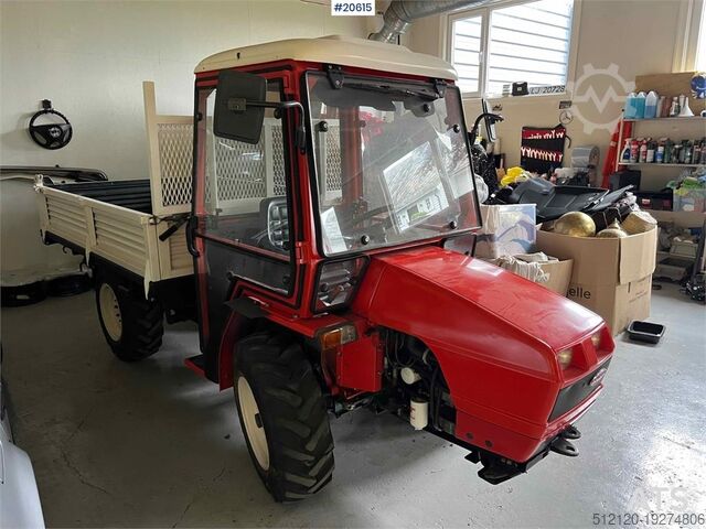 Muldenfahrzeug Goldoni Transcar 33RS 4x4 w/ 3 way tipper and Meredith and