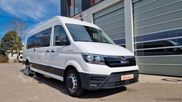 Kleinbus MAN TGE 22 Sitze GSR2 COC Lagerfahrzeug Stock