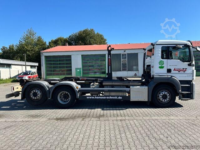 Abrollkipper MAN TGS 26.440 / 6x2-4 / Hiab XR21S59