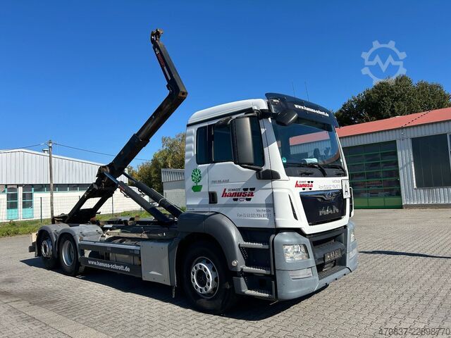 Abrollkipper MAN TGS 26.440 / 6x2-4 / Hiab XR21S59