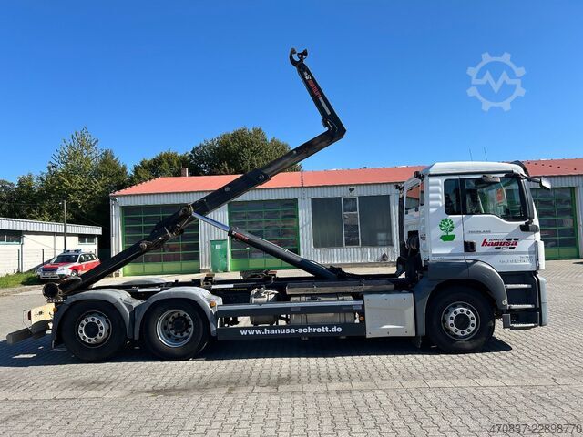 Abrollkipper MAN TGS 26.440 / 6x2-4 / Hiab XR21S59