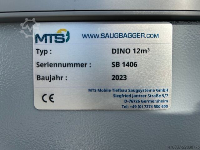 Saugwagen MERCEDES-BENZ Arocs 3251 / MTS Dino 12 Saugbagger *2 x Stück*