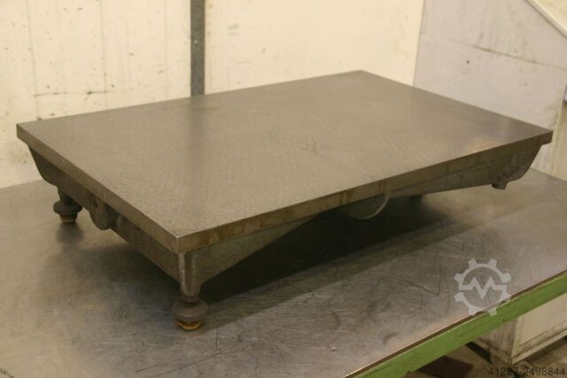 Clamping plate Welk Abmessungen 800/500/H180 mm