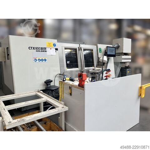 CNC-Dreh- und Fräszentrum Gildemeister CTX 520 Linear