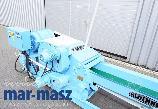Holzhacker Schredder Klöckner 120x400 B2WT