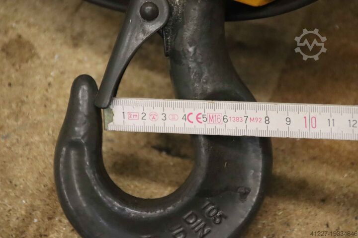 Kettenzug mit Fahrwerk 1600 kg Konecranes XN10 1604 b1  TDV 1600