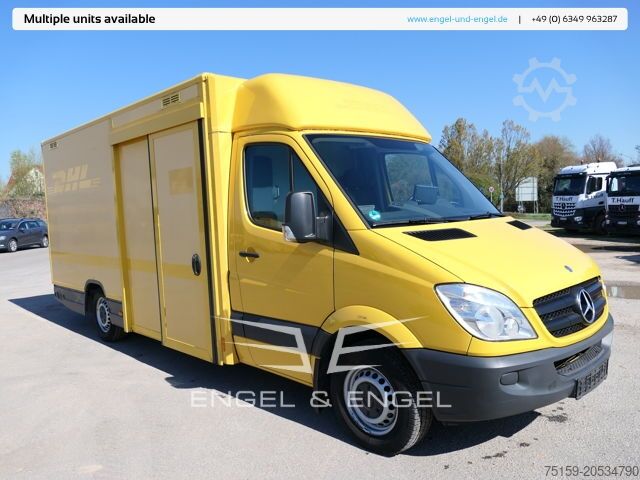 Transporter mit Koffer mercedes-benz SPRINTER 310 CDI MAXI EURO-5 KOFFER REGALE KAMERA DURCHGANG