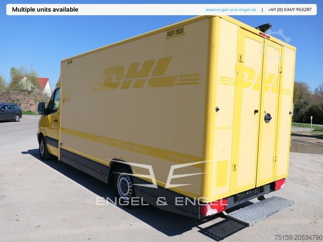 Transporter mit Koffer mercedes-benz SPRINTER 310 CDI MAXI EURO-5 KOFFER REGALE KAMERA DURCHGANG