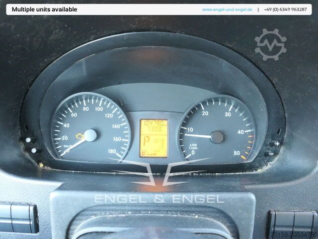 Transporter mit Koffer mercedes-benz SPRINTER 310 CDI MAXI EURO-5 KOFFER REGALE KAMERA DURCHGANG