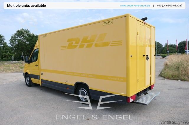 Transporter mit Koffer mercedes-benz SPRINTER 310 CDI MAXI EURO-5 KOFFER REGALE KAMERA DURCHGANG