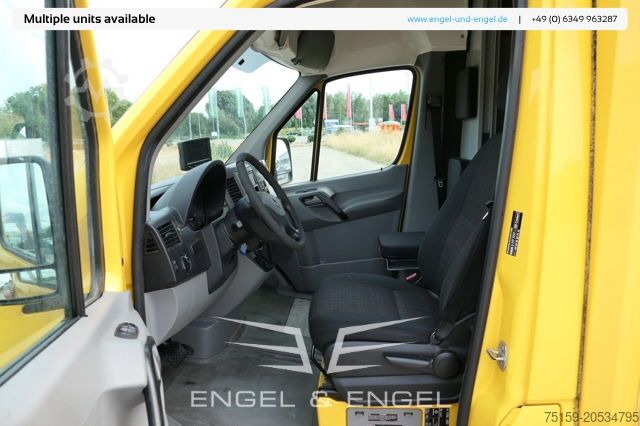 Transporter mit Koffer mercedes-benz SPRINTER 310 CDI MAXI EURO-5 KOFFER REGALE KAMERA DURCHGANG